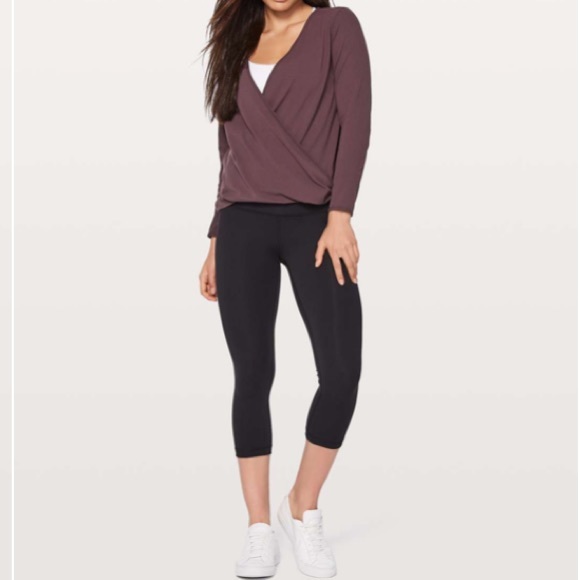 lululemon athletica Tops - NWOT Lululemon Full Freedom Long Sleeve Wrap 6
